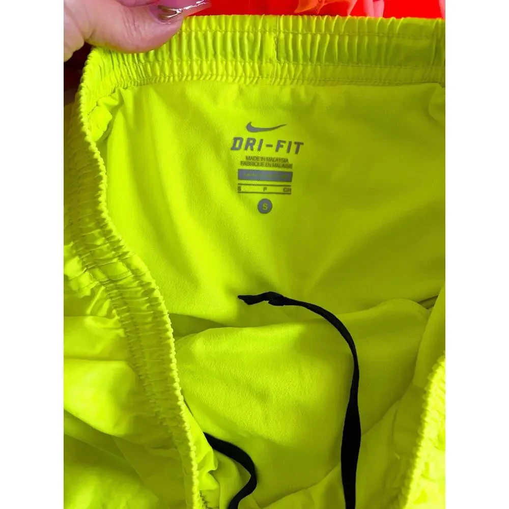 Nike Women S/M Lot Of 3 Dri-FIT Tempo Running Shorts Elastic Waist Mesh Inset